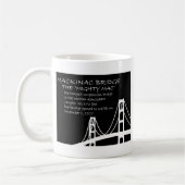 Mackinac Bridge Feiten Koffiemok (Links)