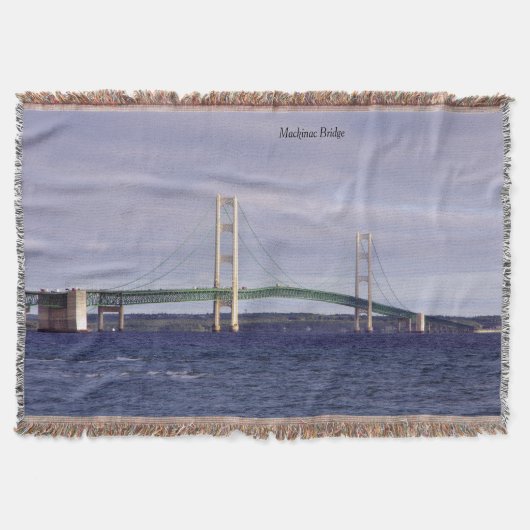 Mackinac Bridge goot deken (Voorkant)