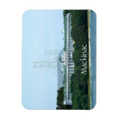 Mackinac Bridge Grand Hotel Magnet Magneet (Verticaal)