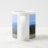 Mackinac Bridge Grote Koffiekop (Achterkant)
