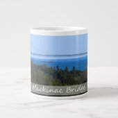 Mackinac Bridge Grote Koffiekop (Voorkant)