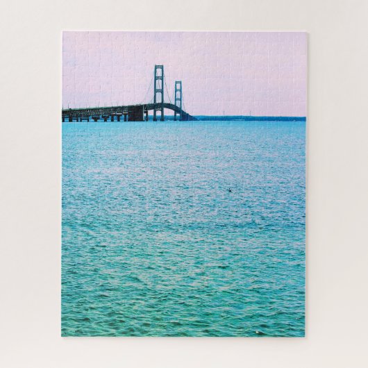 Mackinac Bridge - Lake Michigan - 16x20 - 520 pcs Legpuzzel (Verticaal)