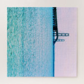 Mackinac Bridge - Lake Michigan - 20x20 - 676 pcs Legpuzzel (Horizontaal)