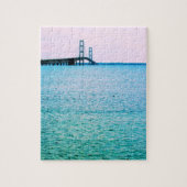 Mackinac Bridge - Lake Michigan - 8x10 - 110 stuks Legpuzzel (Verticaal)