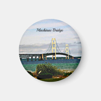 Mackinac Bridge, Mackinac Island Magneet