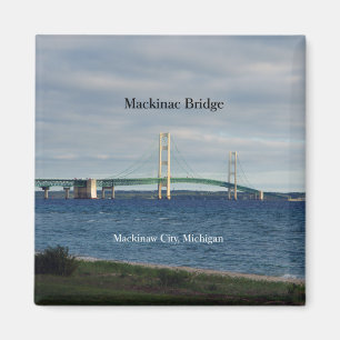 Mackinac Bridge Mackinaw City magneten