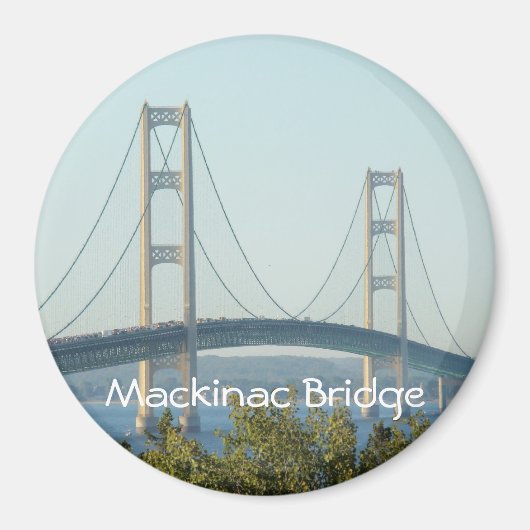 Mackinac Bridge Magneet (Voorkant)