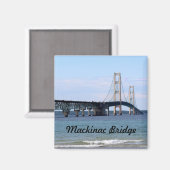 Mackinac Bridge Magnet (Voorkant / Achterkant)