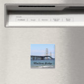 Mackinac Bridge Magnet (Insitu (Vaatwasser))