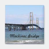Mackinac Bridge Magnet (Voorkant)