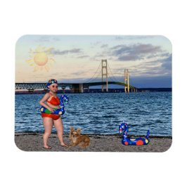 Mackinac Bridge Magnet Magneet