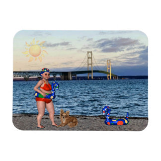 Mackinac Bridge Magnet Magneet