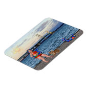 Mackinac Bridge Magnet Magneet (Linkerzijde)