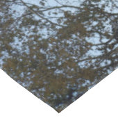 Mackinac Bridge met tafelkleed van bomen (Gekanteld)