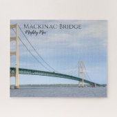 Mackinac Bridge MI, de machtige Mac Legpuzzel (Horizontaal)