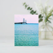 Mackinac Bridge - Michigan - Briefkaart (Staand voorkant)