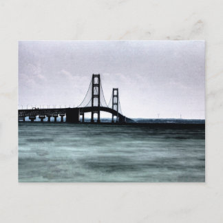 Mackinac Bridge, Michigan Briefkaart