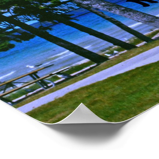 Mackinac Bridge Michigan Poster (Hoek)