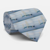 Mackinac Bridge, Michigan Stropdas (Opgerold)