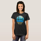 Mackinac Bridge Michigan T-shirt (Voorkant volledig)