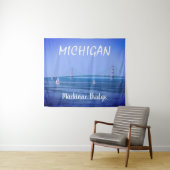 Mackinac Bridge Michigan Wandkleed (In Situ (horizontaal))