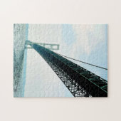 Mackinac Bridge Mighty Mac Legpuzzel (Horizontaal)