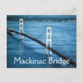 Mackinac Bridge, Mighty Mac, Michigan Briefkaart (Voorkant)