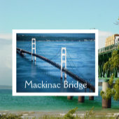 Mackinac Bridge, Mighty Mac, Michigan Briefkaart