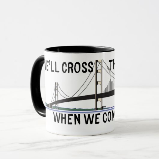 Mackinac Bridge-mok Mok (Voorkant links)