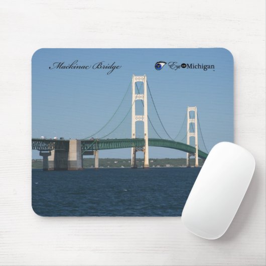 Mackinac Bridge Muismat (Met muis)