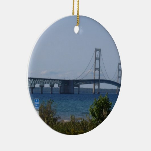 Mackinac Bridge Ornament (Rechts)
