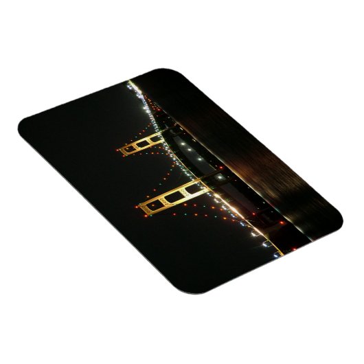 Mackinac Bridge Photo Magnet Magneet (Rechterzijde)