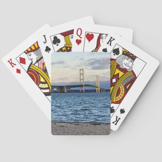Mackinac Bridge Pokerkaarten (Achterkant)