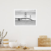 Mackinac Bridge Poster (Keuken)