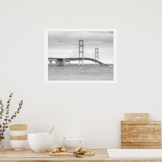 Mackinac Bridge Poster (Keuken)