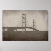Mackinac Bridge Poster (Voorkant)