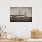 Mackinac Bridge Poster (Keuken)
