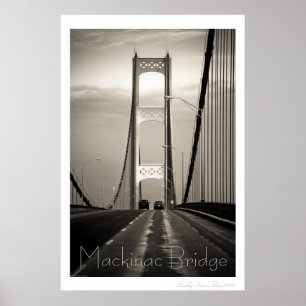 Mackinac Bridge Poster