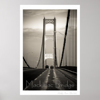 Mackinac Bridge Poster