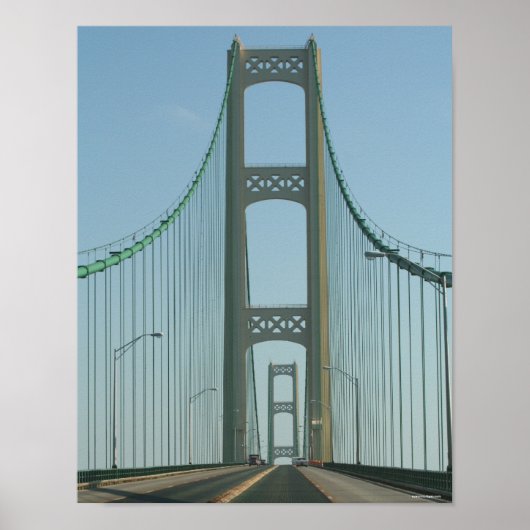 Mackinac Bridge Poster (Voorkant)