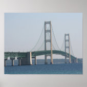 Mackinac Bridge Poster (Voorkant)