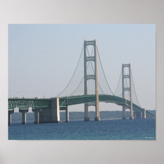 Mackinac Bridge Poster (Voorkant)