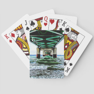 "Mackinac Bridge-spelkaarten" Pokerkaarten