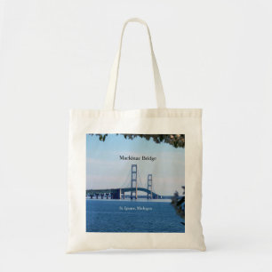 Mackinac Bridge St. Ignace canvas tas