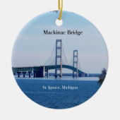 Mackinac Bridge St. Ignace ornament (Voorkant)