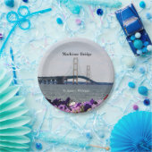 Mackinac Bridge St. Ignace paper bord (Feest)