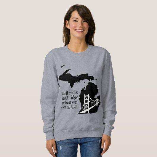 Mackinac Bridge Sweatshirt (Voorkant volledig)
