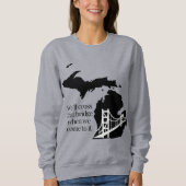 Mackinac Bridge Sweatshirt (Voorkant)