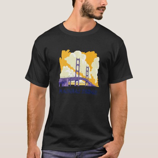 Mackinac Bridge T-shirt (Voorkant)