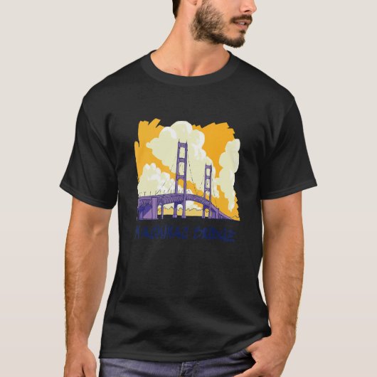 Mackinac Bridge T-shirt (Voorkant)